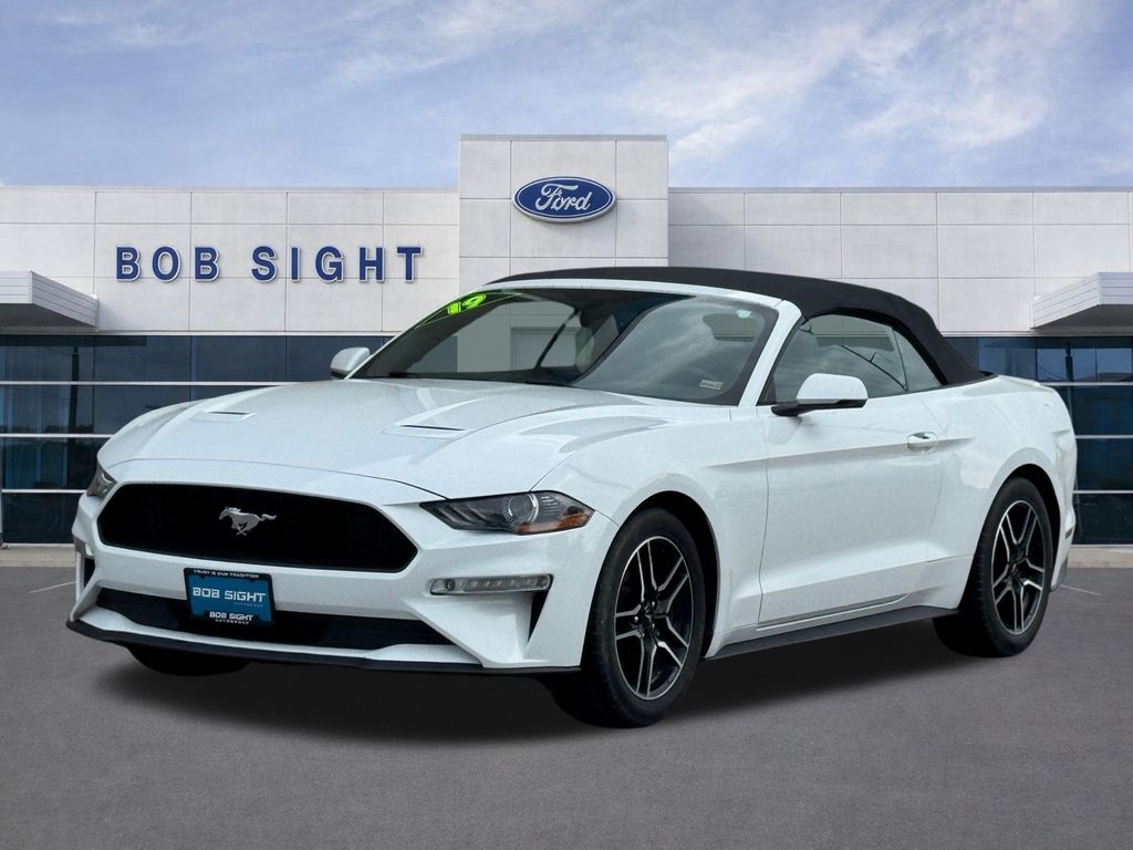 Used 2019 Ford Mustang EcoBoost Premium with VIN 1FATP8UH8K5158394 for sale in Kansas City