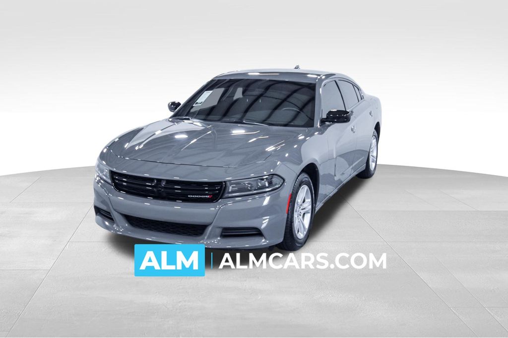 Destroyer Gray Clearcoat 2023 Dodge Charger Sedan Rear-Wheel Drive 8-Speed Automatic