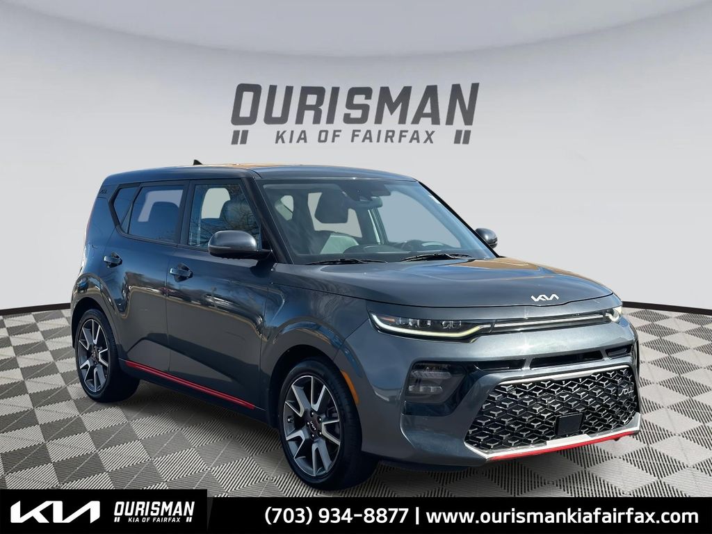 Used 2022 Kia Soul Turbo with VIN KNDJ53AF2N7838247 for sale in Fairfax, VA