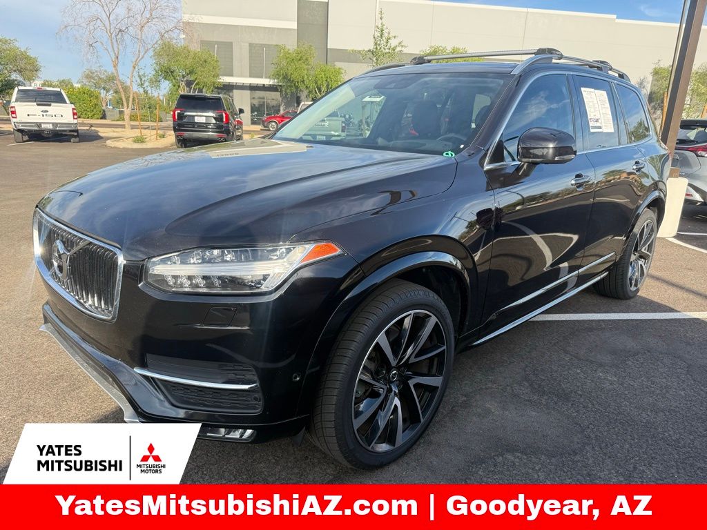 Onyx Black Metallic 2019 Volvo XC90 T6 Momentum AWD SUV / Crossover All-Wheel Drive Automatic