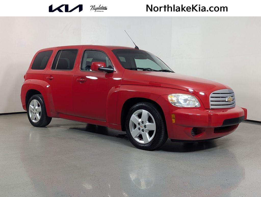Victory Red Metallic 2011 Chevrolet HHR 1LT FWD Wagon Front-Wheel Drive 4-Speed Automatic