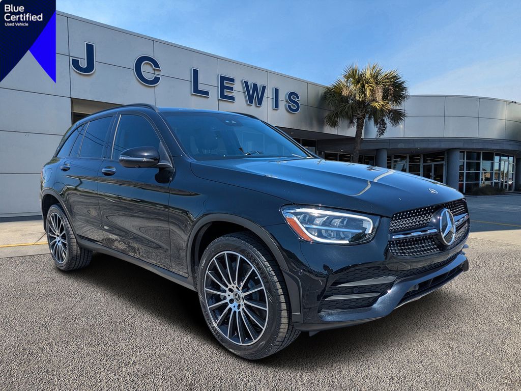 Black 2022 Mercedes-Benz GLC SUV / Crossover Rear-Wheel Drive 9-Speed Automatic