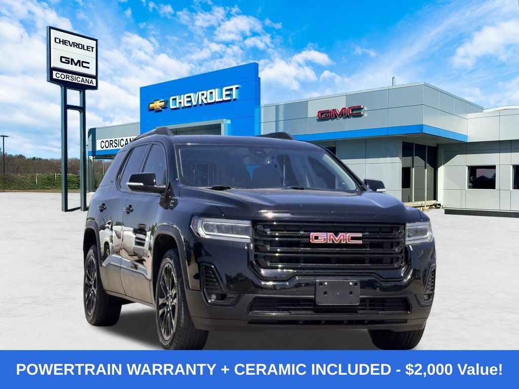 Black (Ebony Twilight Metallic) 2023 GMC Acadia SUV / Crossover Front-Wheel Drive 9-Speed Automatic
