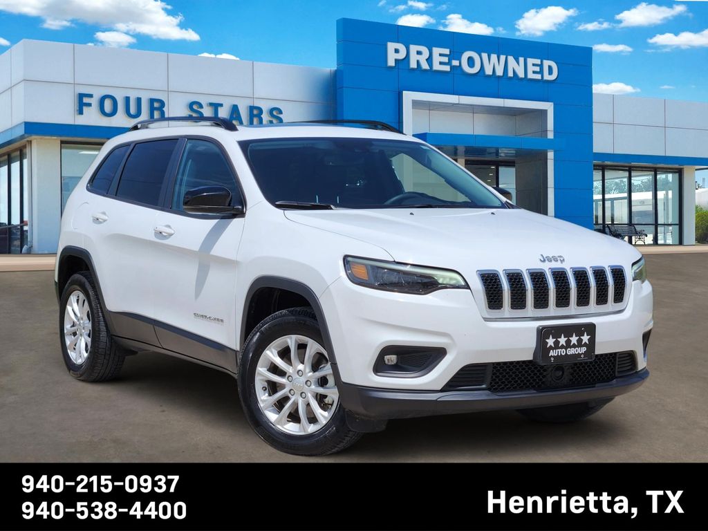 Bright White Clearcoat 2022 Jeep Cherokee Latitude Lux 4WD SUV / Crossover Four-Wheel Drive 9-Speed Automatic