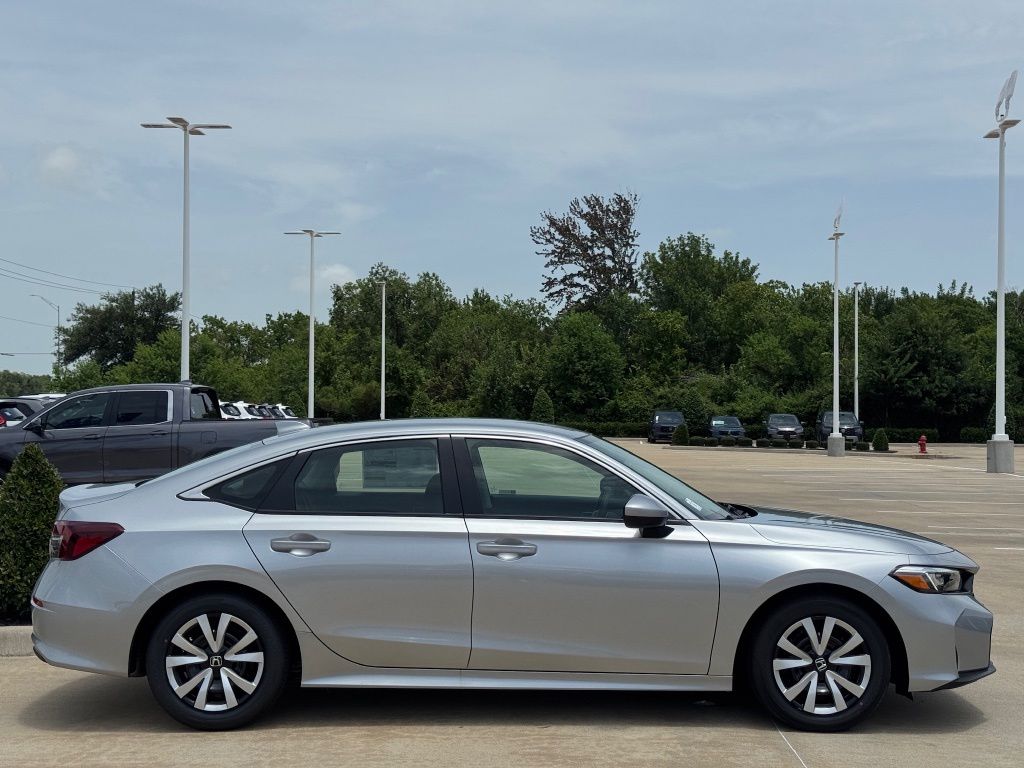 2026 Honda Civic LX Silver at DeMontrond Ford