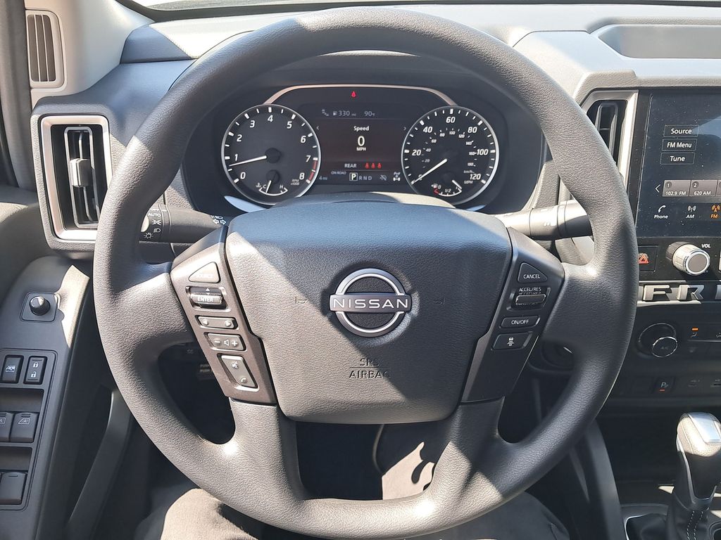 2026 Nissan Frontier SV White at John Sisson Motors