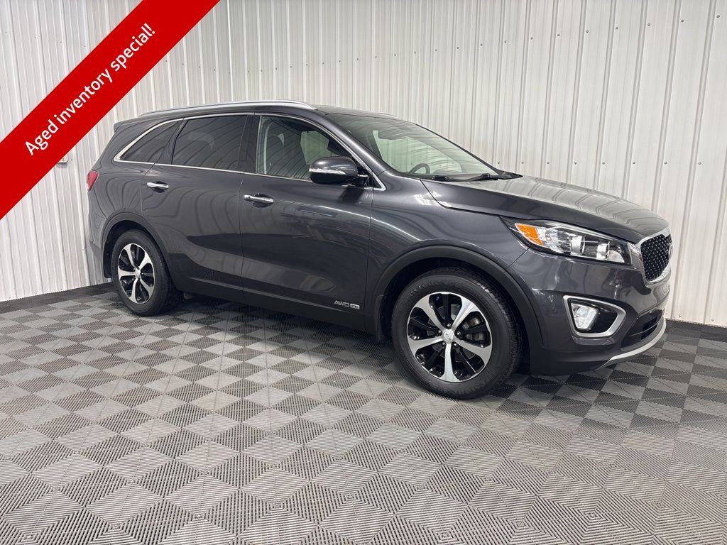 Gray (Platinum Graphite) 2017 Kia Sorento SUV / Crossover All-Wheel Drive 6-Speed Automatic