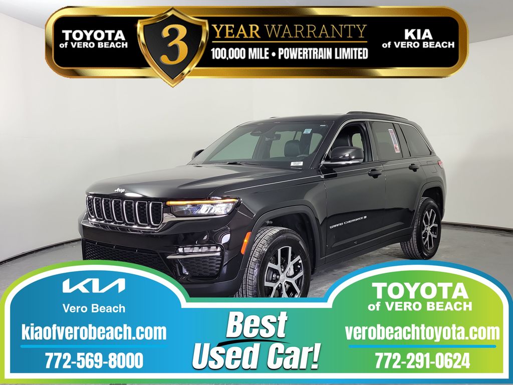 Diamond Black Crystal Pearlcoat 2025 Jeep Grand Cherokee SUV / Crossover 4X2 8-Speed Automatic