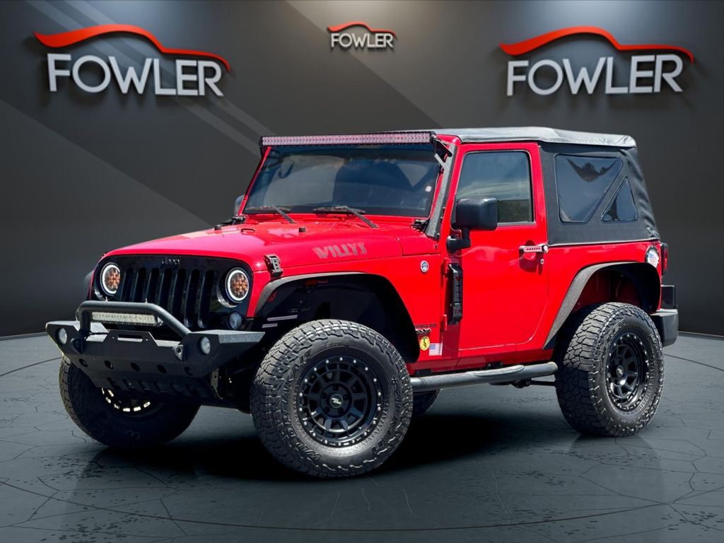 Firecracker Red Clear Coat 2014 Jeep Wrangler SUV / Crossover Four-Wheel Drive 5-Speed Automatic