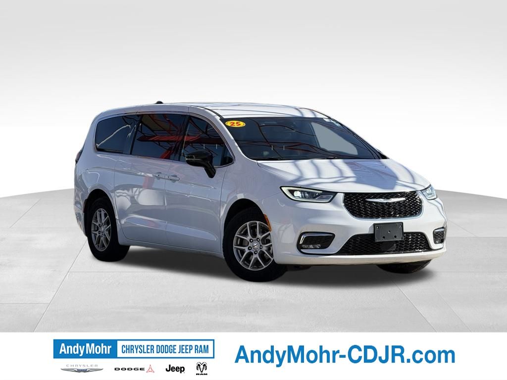 Bright White Clearcoat 2025 Chrysler Pacifica Select FWD Minivan Front-Wheel Drive 9-Speed Automatic