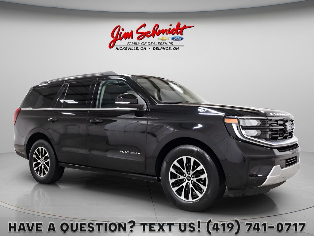 Agate Black Metallic 2025 Ford Expedition SUV / Crossover Four-Wheel Drive Automatic
