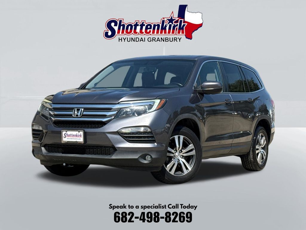 Gray (Modern Steel Metallic) 2018 Honda Pilot SUV / Crossover All-Wheel Drive 6-Speed Automatic