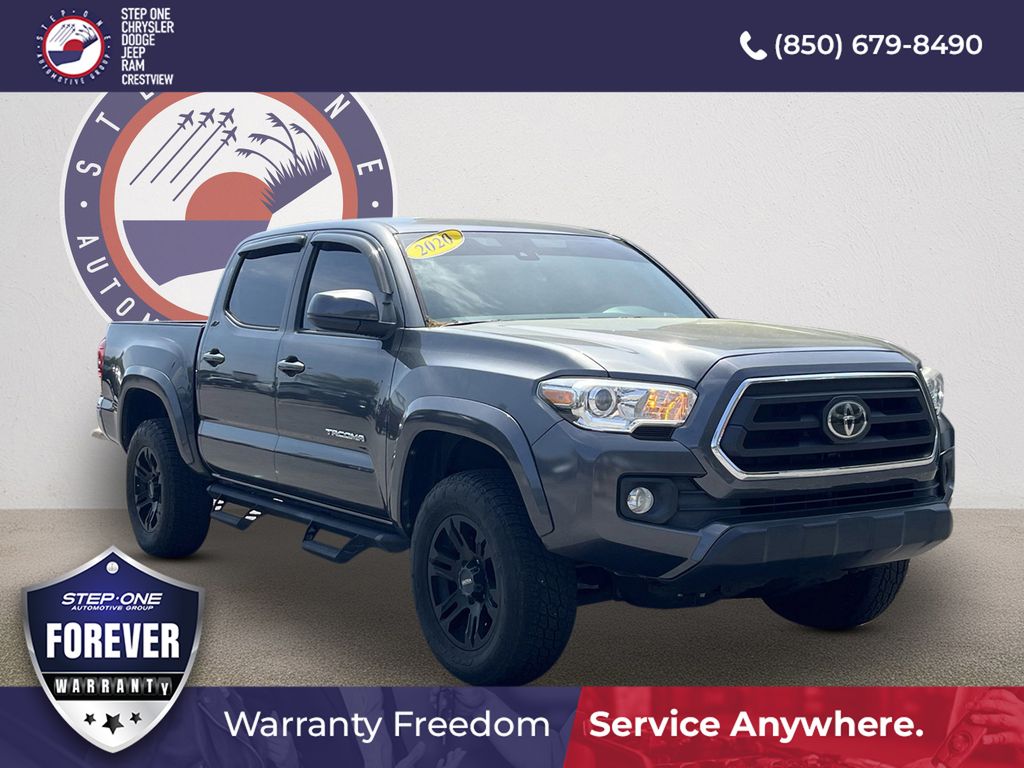 2020 Toyota Tacoma SR5 V6 Double Cab RWD Pickup Truck 4X2 6-Speed Automatic