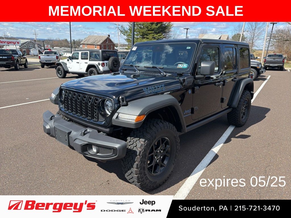 2025 Jeep Wrangler 4xe Willys 4WD