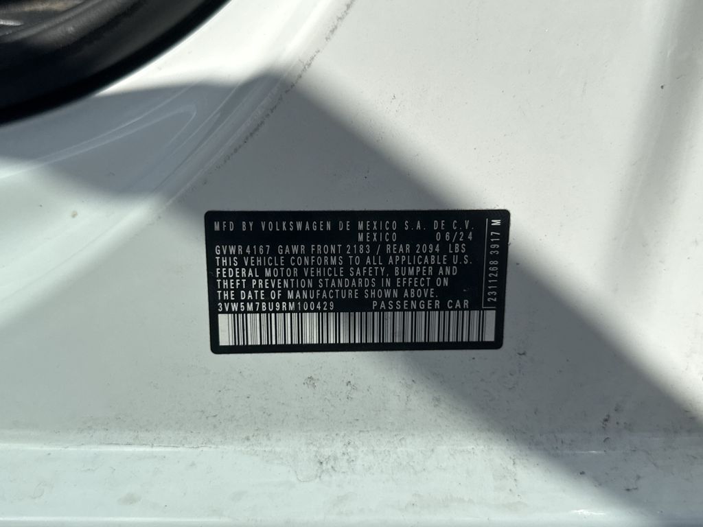 2024 Volkswagen Jetta 1.5T S White at Monument Chevrolet