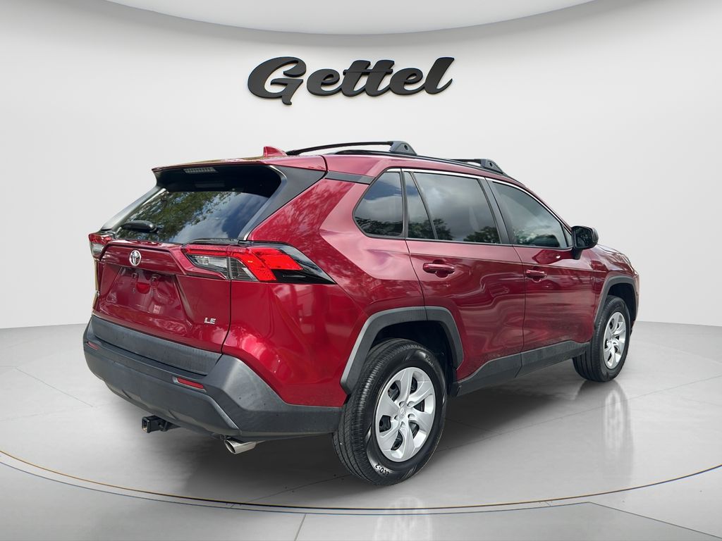 Certified Used 2021 Red Toyota LE image 5