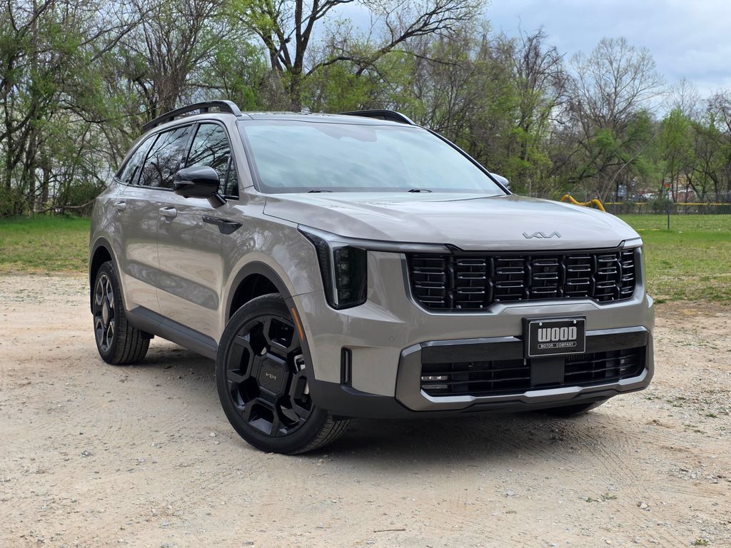 Road Rider Brown 2025 Kia Sorento X-Line SX Prestige AWD SUV / Crossover All-Wheel Drive 8-Speed Dual Clutch