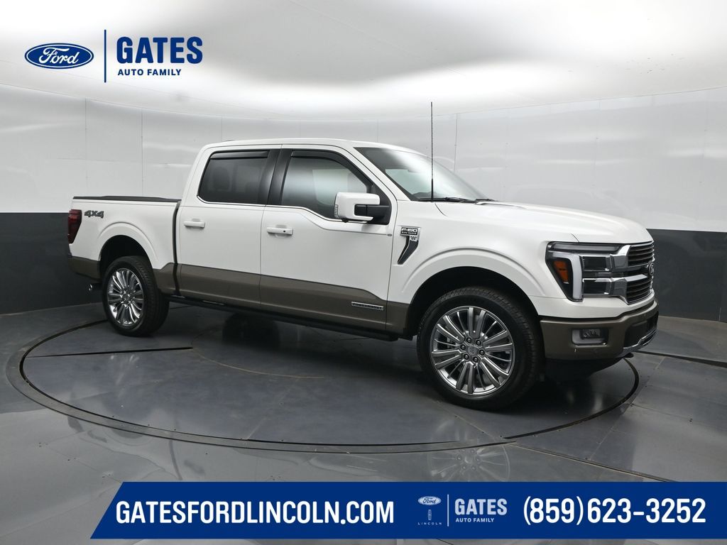 Star White Metallic Tri-Coat 2025 Ford F-150 Pickup Truck Four-Wheel Drive Automatic