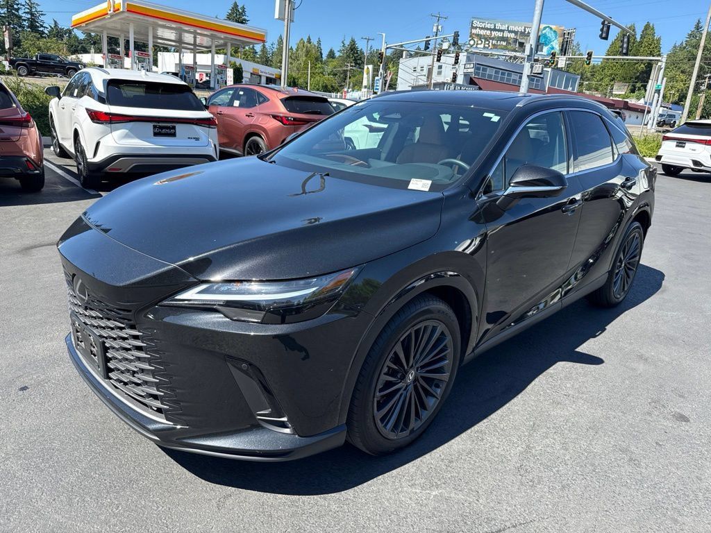 Black (Caviar) 2025 Lexus RX SUV / Crossover All-Wheel Drive 8-Speed Automatic