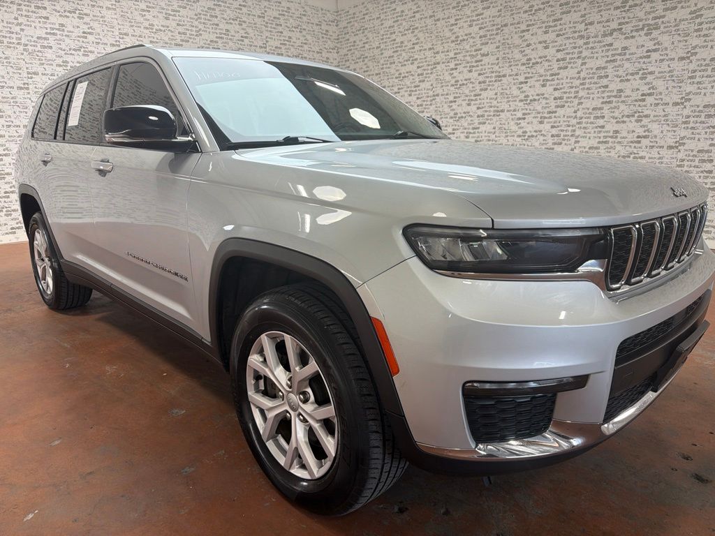 Silver Zynith 2021 Jeep Grand Cherokee L SUV / Crossover Four-Wheel Drive 8-Speed Automatic