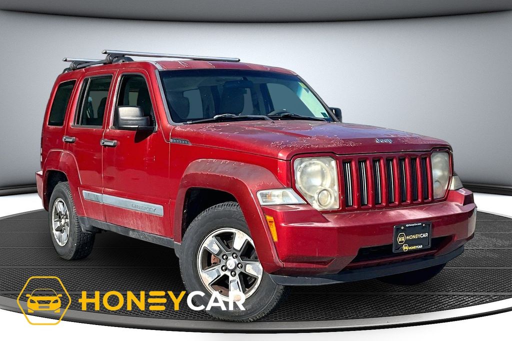 Inferno Red Crystal Pearlcoat 2008 Jeep Liberty SUV / Crossover Four-Wheel Drive 4-Speed Automatic