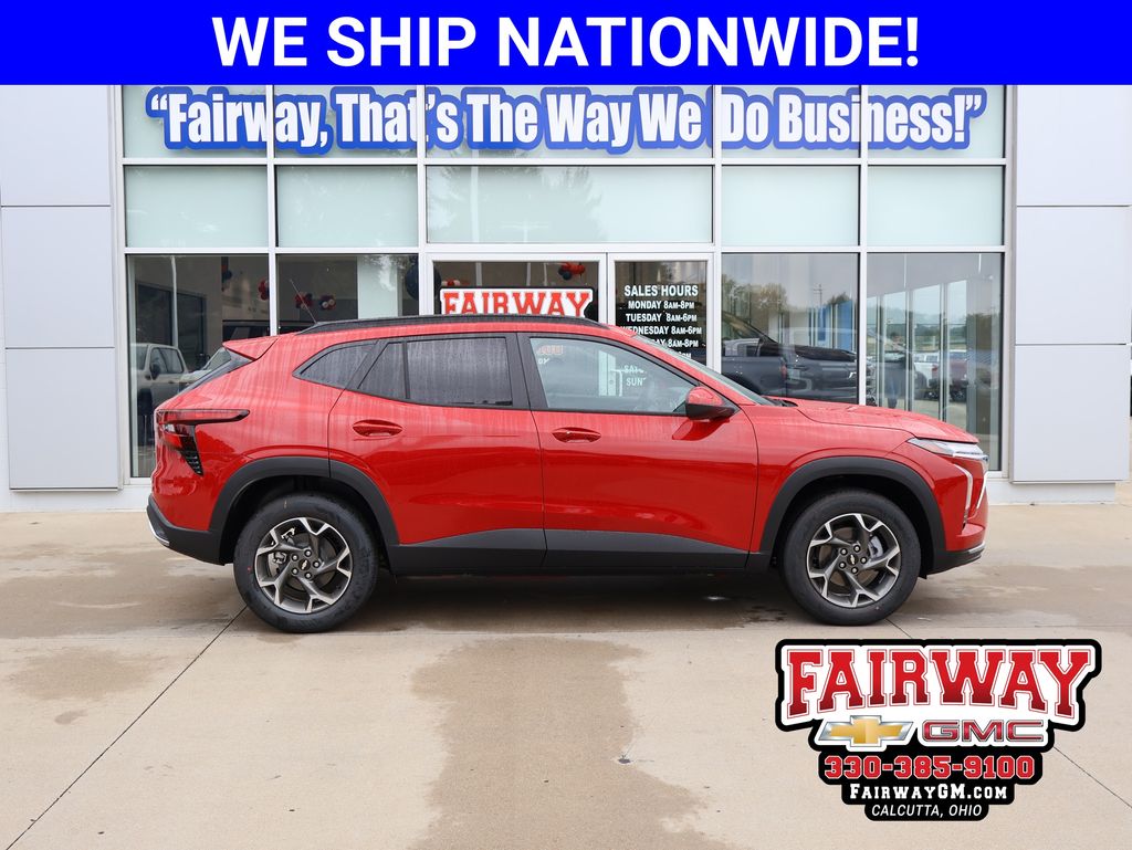 Apex Red 2026 Chevrolet Trax SUV / Crossover Front-Wheel Drive 6-Speed Automatic