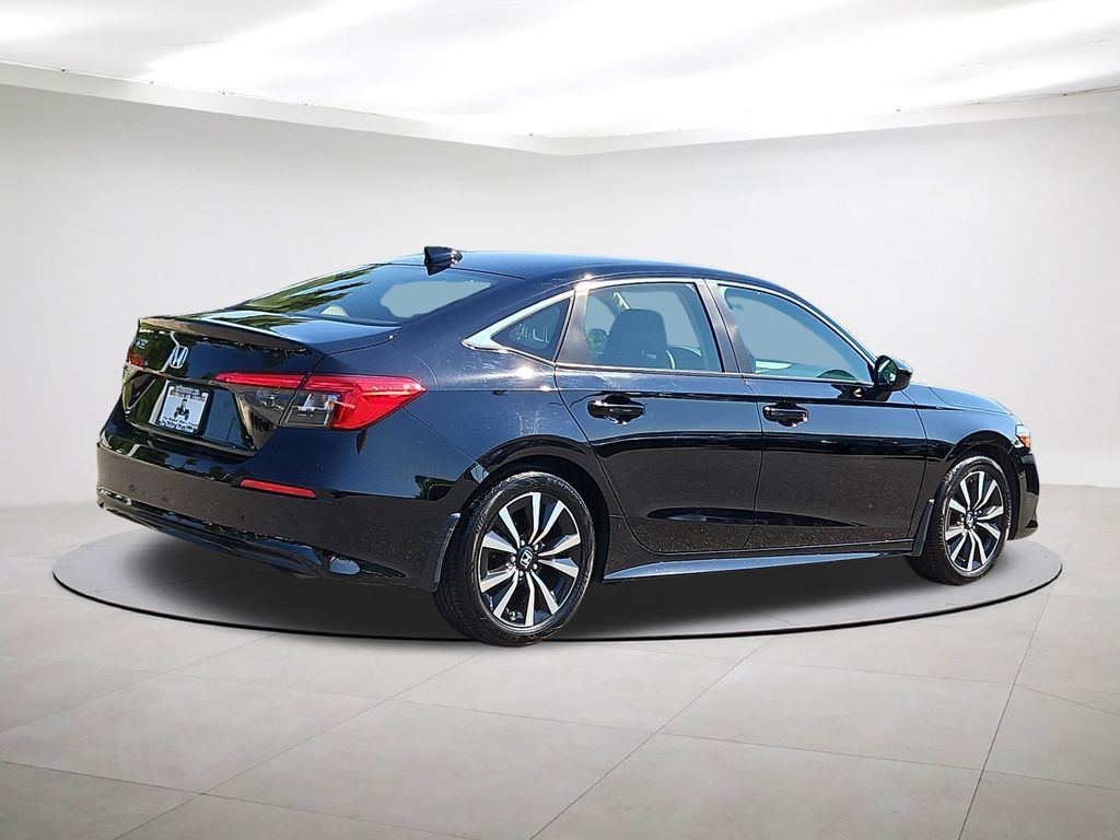 2022 Honda Civic EX Black at Stokes Honda North