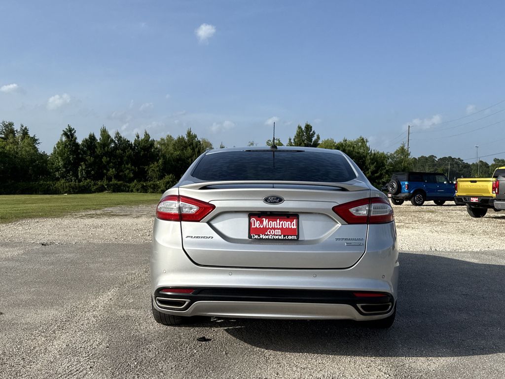 2016 Ford Fusion Titanium Silver at Parkway Family Mazda