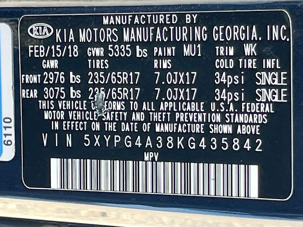 2019 Kia Sorento LX Blue at Bayshore Chrysler Jeep Dodge Ram