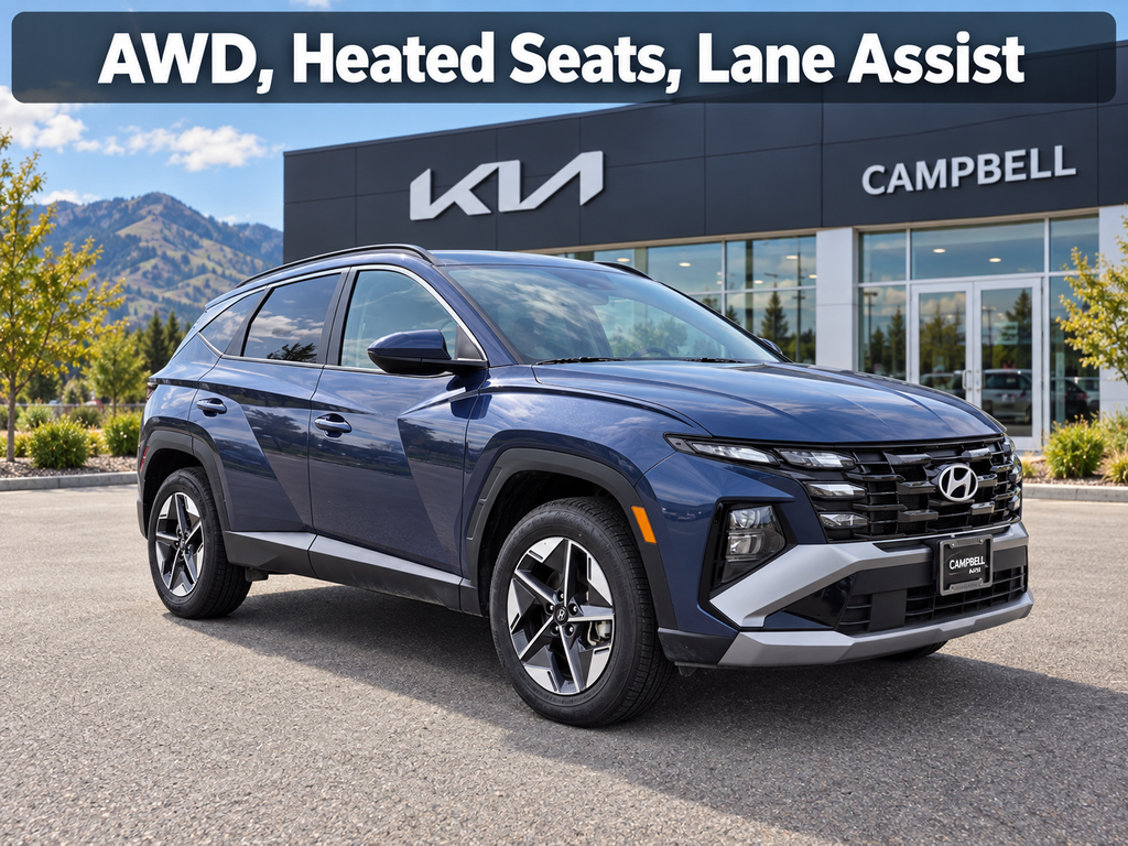 Atlantis Blue 2025 Hyundai Tucson SUV / Crossover All-Wheel Drive 8-Speed Automatic