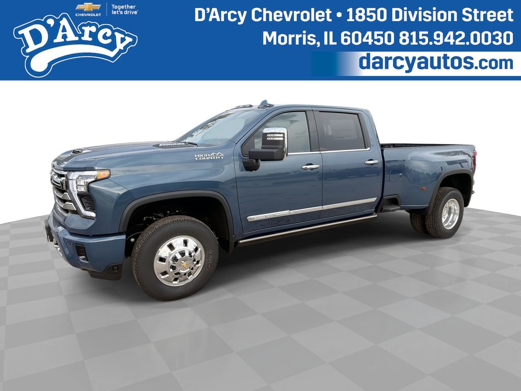 Lakeshore Blue Metallic 2026 Chevrolet Silverado 3500HD Pickup Truck Four-Wheel Drive Automatic