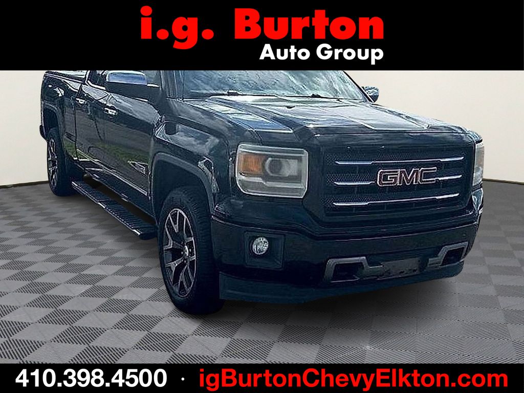 Onyx Black 2015 GMC Sierra 1500 Pickup Truck Four-Wheel Drive 6-Speed Automatic Overdrive