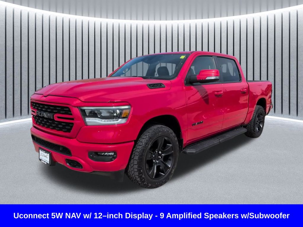 Redline 2 Coat Pearl 2022 RAM 1500 Pickup Truck Four-Wheel Drive 8-Speed Automatic