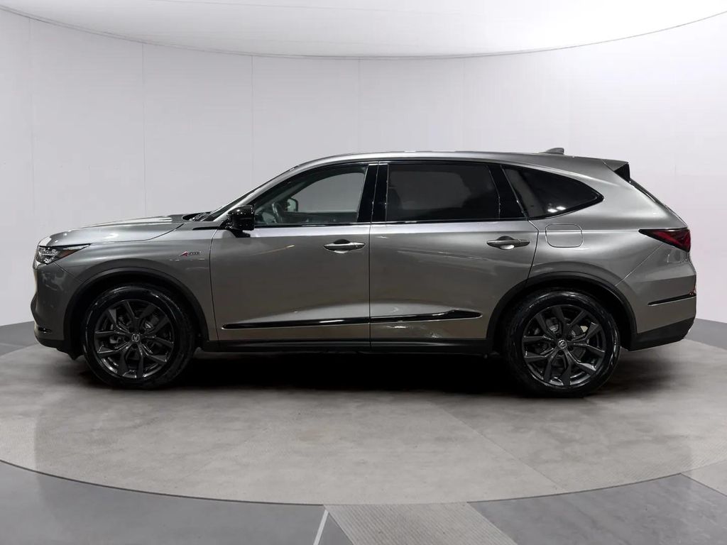 Used 2022 Liquid Carbon Metallic Acura A-Spec image 6