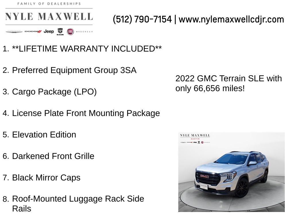 Used Car 2022 Gmc Terrain  Sle For Sale Under $20,000 In Austin, Texas