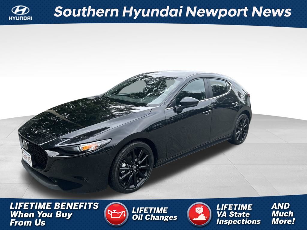 Jet Black Mica 2025 Mazda MAZDA3 Hatchback Front-Wheel Drive 6-Speed Automatic