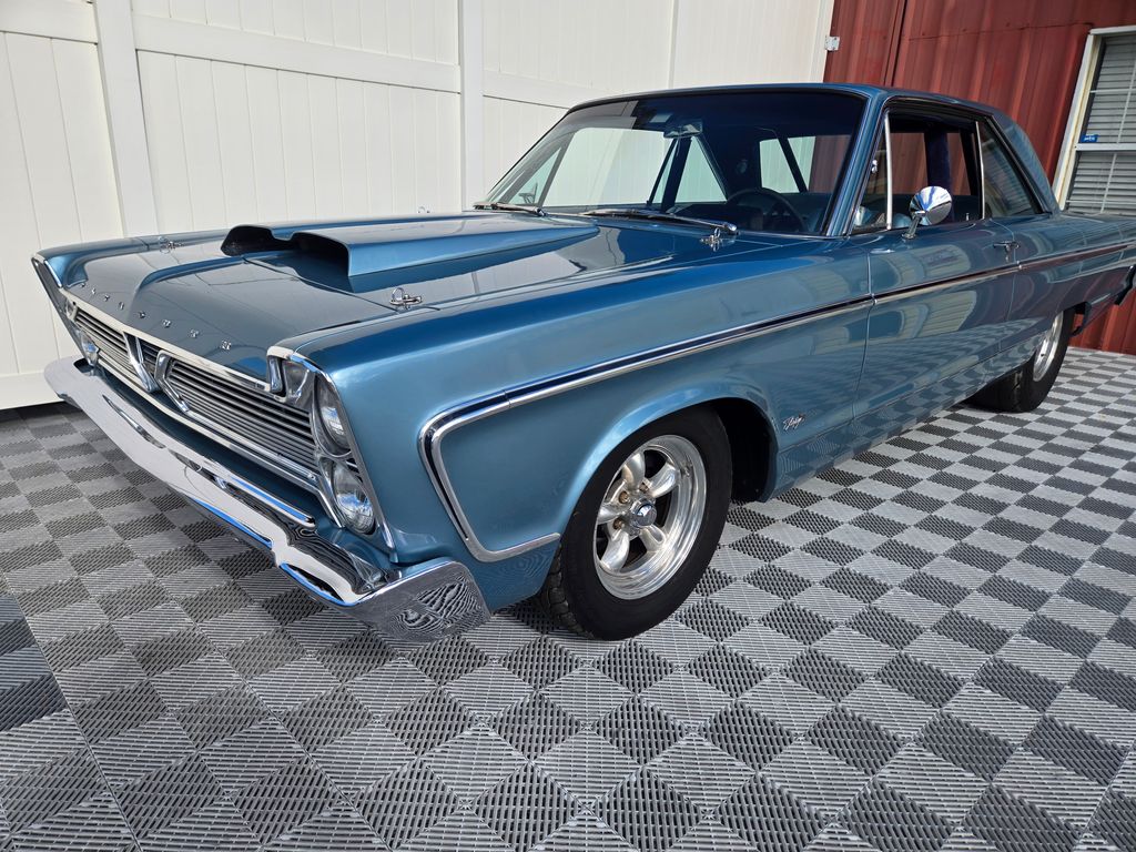 Blue 1966 Plymouth Fury Coupe Automatic