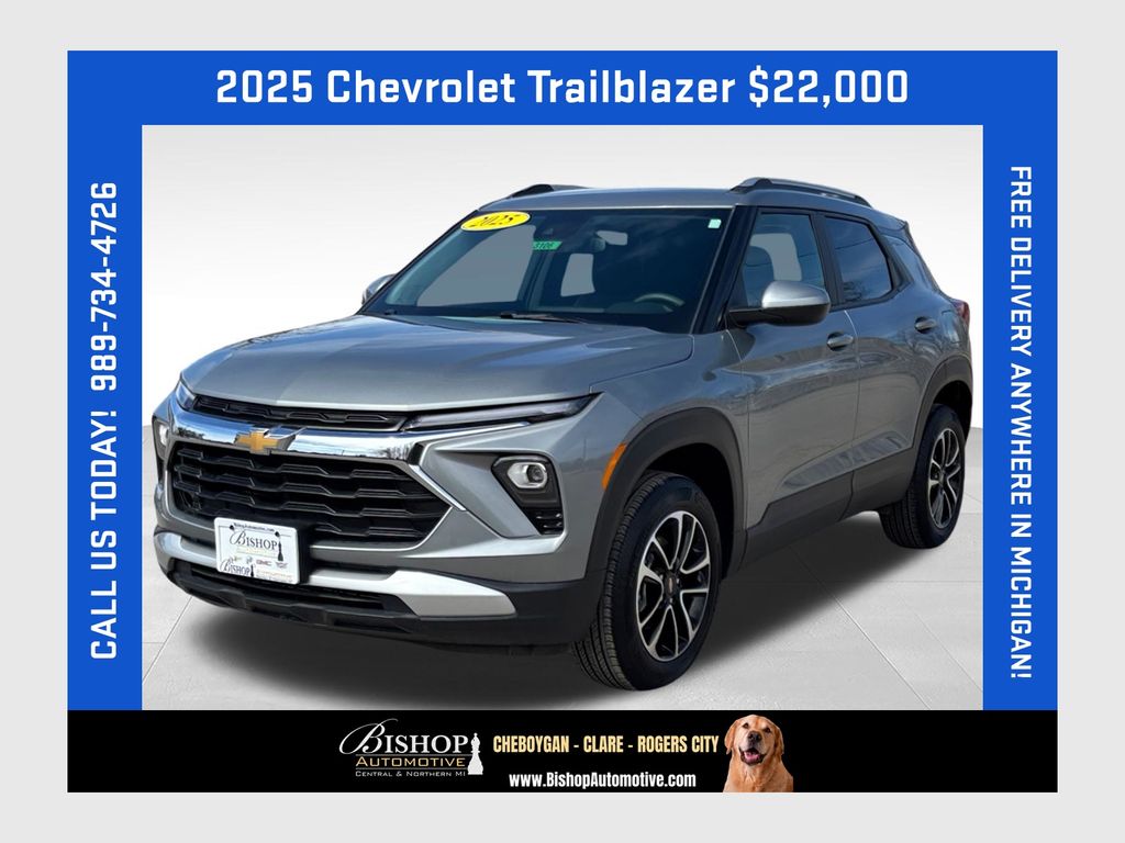Sterling Gray Metallic 2025 Chevrolet Trailblazer SUV / Crossover Four-Wheel Drive 9-Speed Automatic