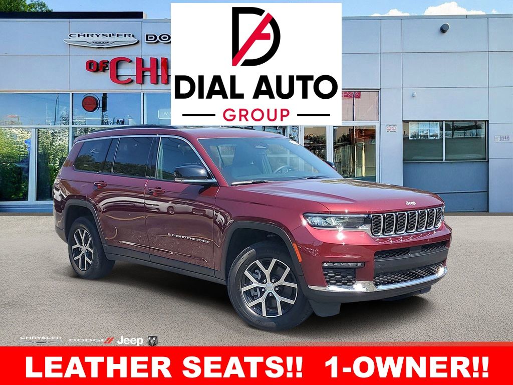 Velvet Red Pearlcoat 2024 Jeep Grand Cherokee L Limited 4WD SUV / Crossover Four-Wheel Drive 8-Speed Automatic