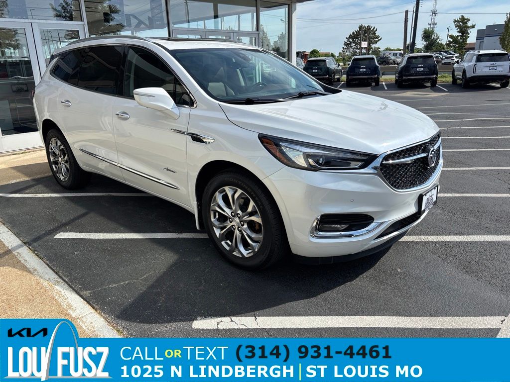 White Frost Tricoat 2020 Buick Enclave SUV / Crossover Front-Wheel Drive 9-Speed Automatic