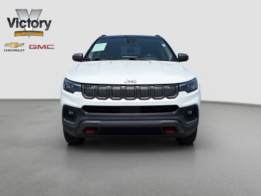 Used 2022 Jeep Compass Trailhawk with VIN 3C4NJDDB9NT146798 for sale in Kansas City