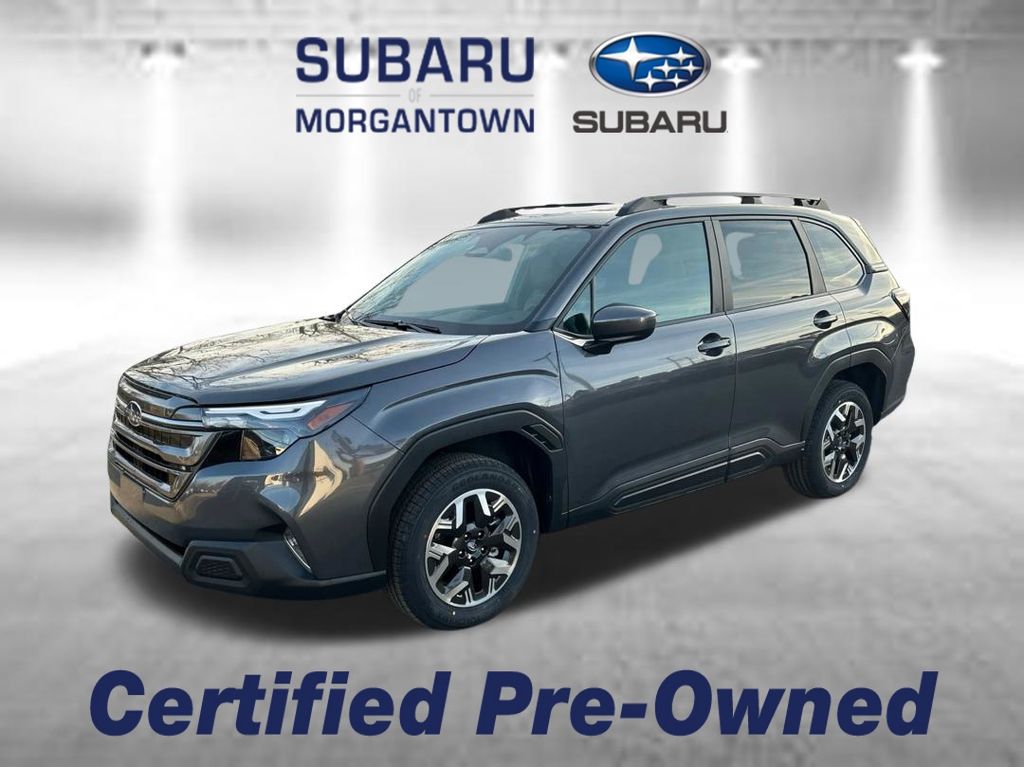 Gray Metallic 2026 Subaru Forester Crossover AWD SUV / Crossover All-Wheel Drive Continuously Variable Transmission