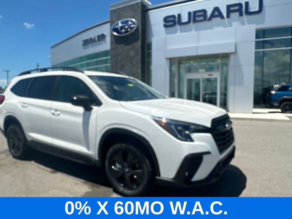 Crystal White Pearl 2026 Subaru Ascent SUV / Crossover All-Wheel Drive Continuously Variable Transmission