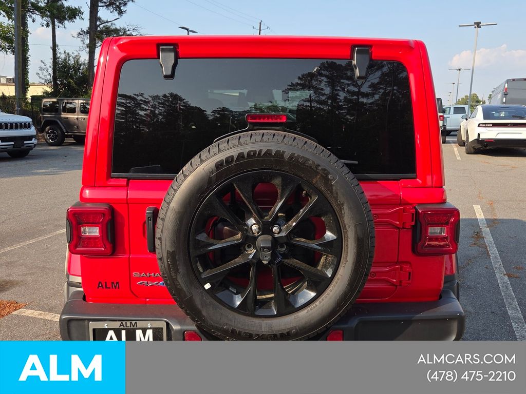 Used 2025 Red Jeep Sahara 4xe image 12
