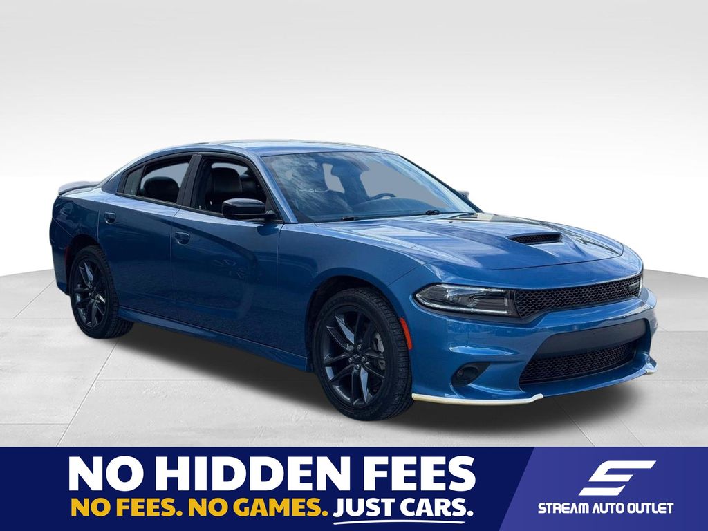Blue (Frostbite) 2023 Dodge Charger Sedan All-Wheel Drive 8-Speed Automatic