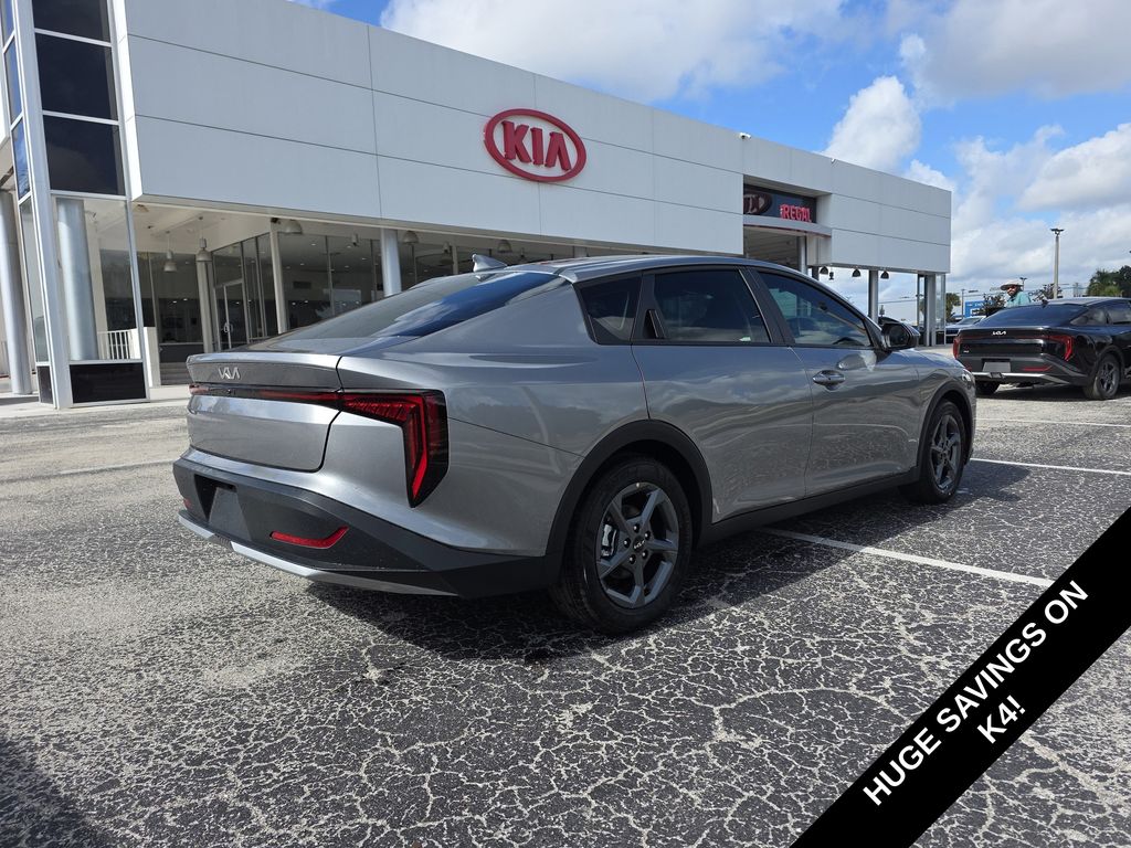 new 2025 Kia K4 car, priced at $19,784