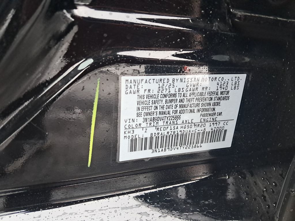 2026 Nissan Sentra SR Black at Bob Ruth Ford