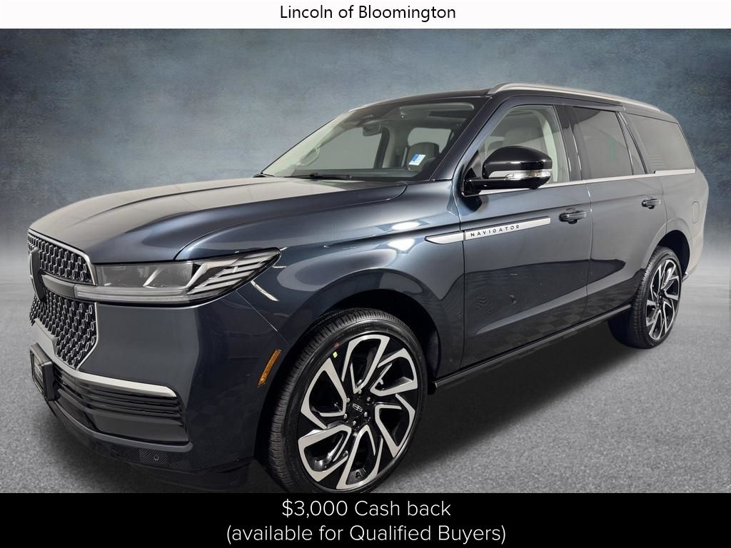 Blue Metallic 2026 Lincoln Navigator SUV / Crossover Four-Wheel Drive Automatic