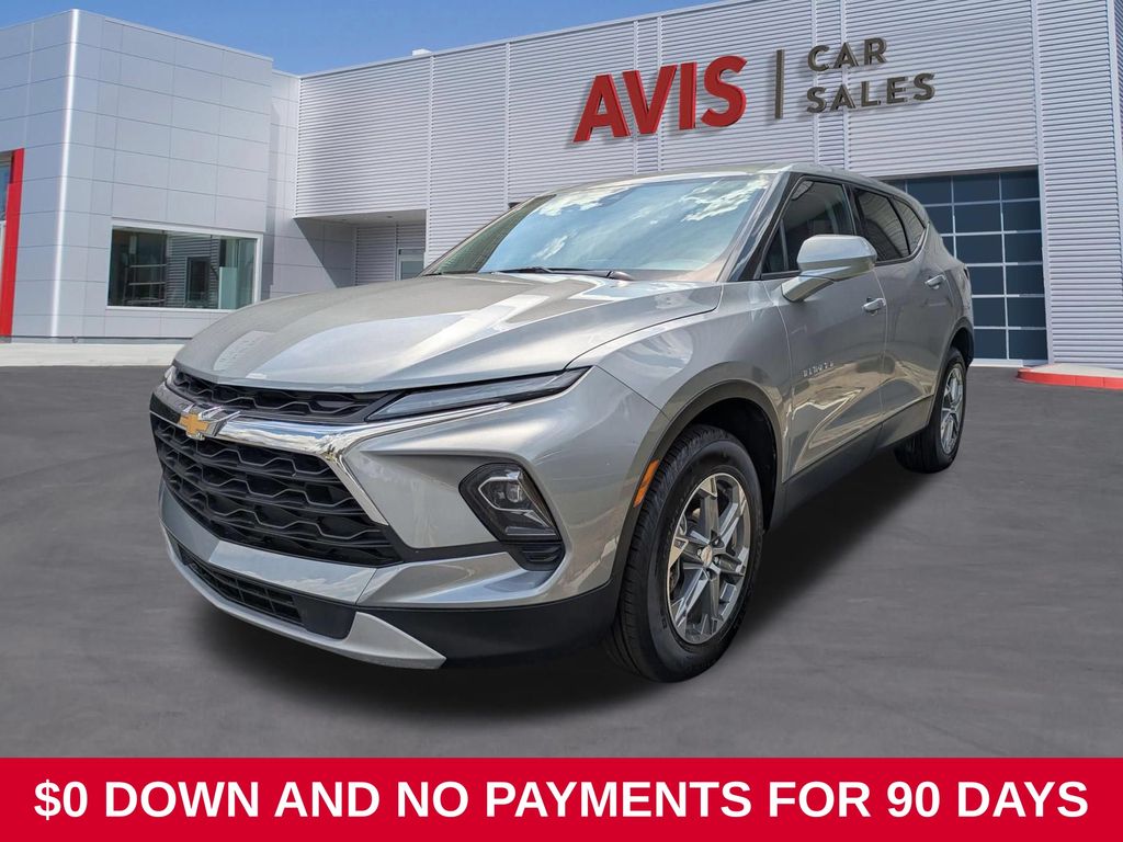 Sterling Gray Metallic 2025 Chevrolet Blazer SUV / Crossover 9-Speed Automatic Overdrive