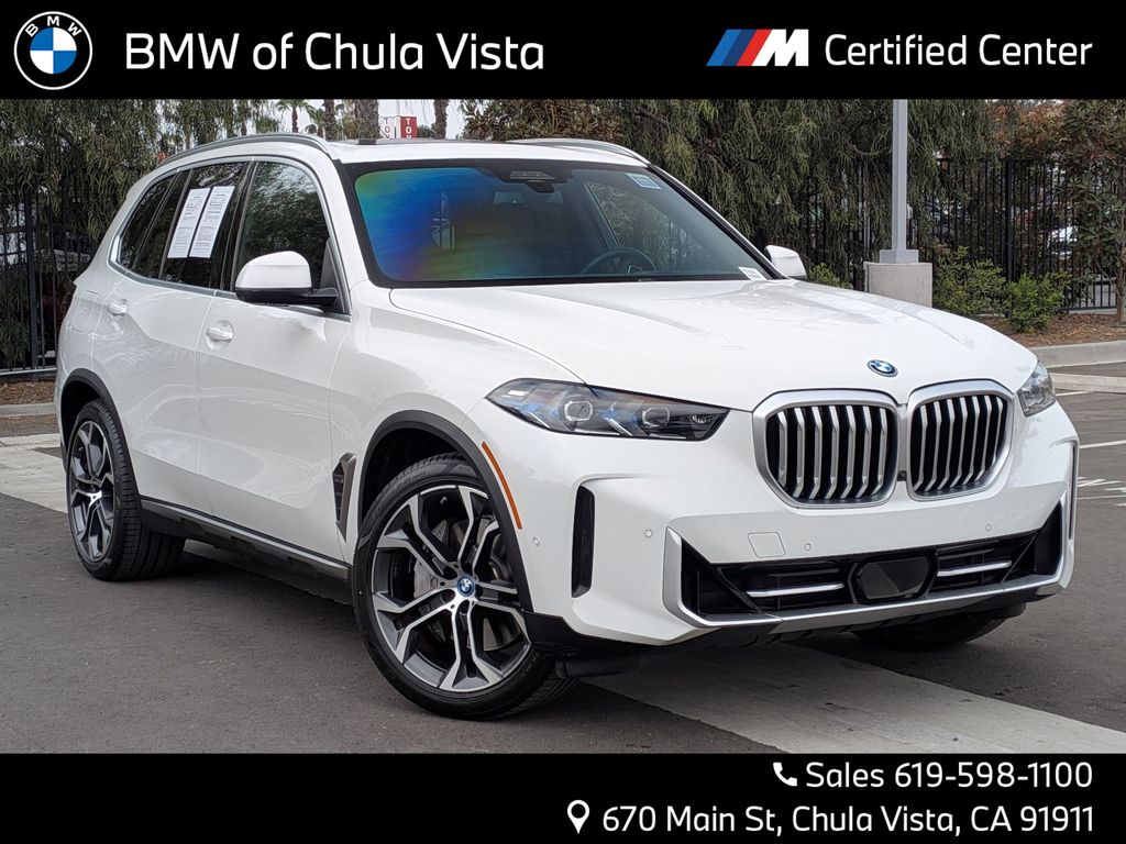 Alpine White 2024 BMW X5 xDrive50e AWD SUV / Crossover All-Wheel Drive 8-Speed Automatic
